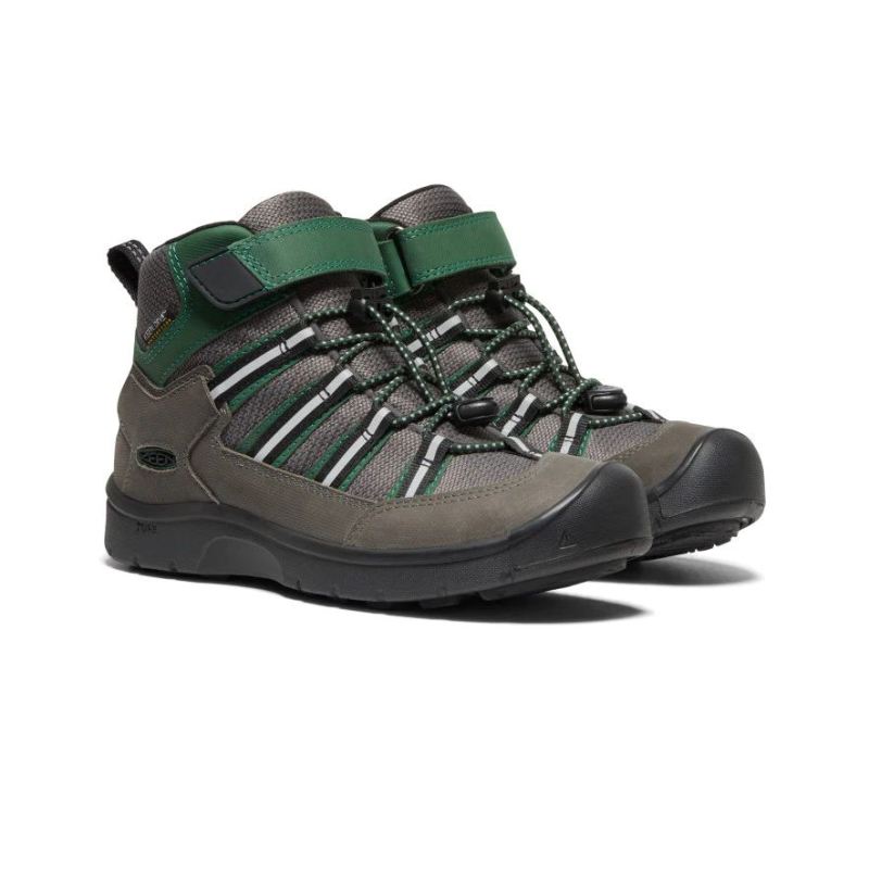 Neu Eingetroffen Keen Hikeport II Waterproof Sport Sneakerstiefel fur Kleinkinder-Magnet/Greener Pastures
