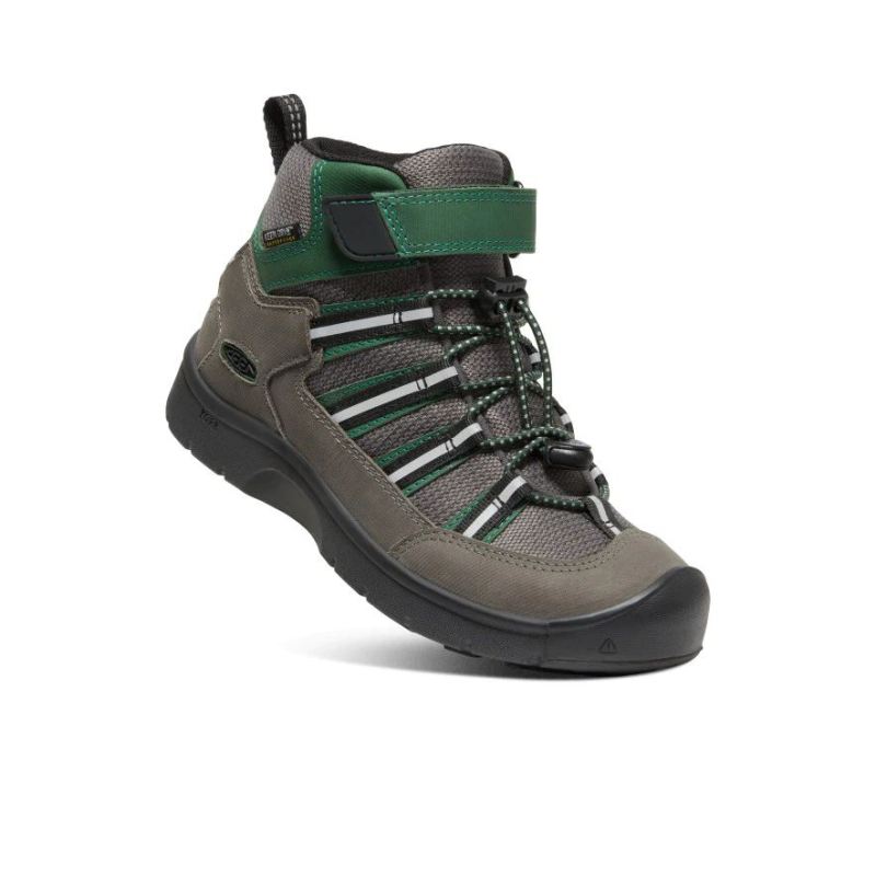 Neu Eingetroffen Keen Hikeport II Waterproof Sport Sneakerstiefel fur Kleinkinder-Magnet/Greener Pastures