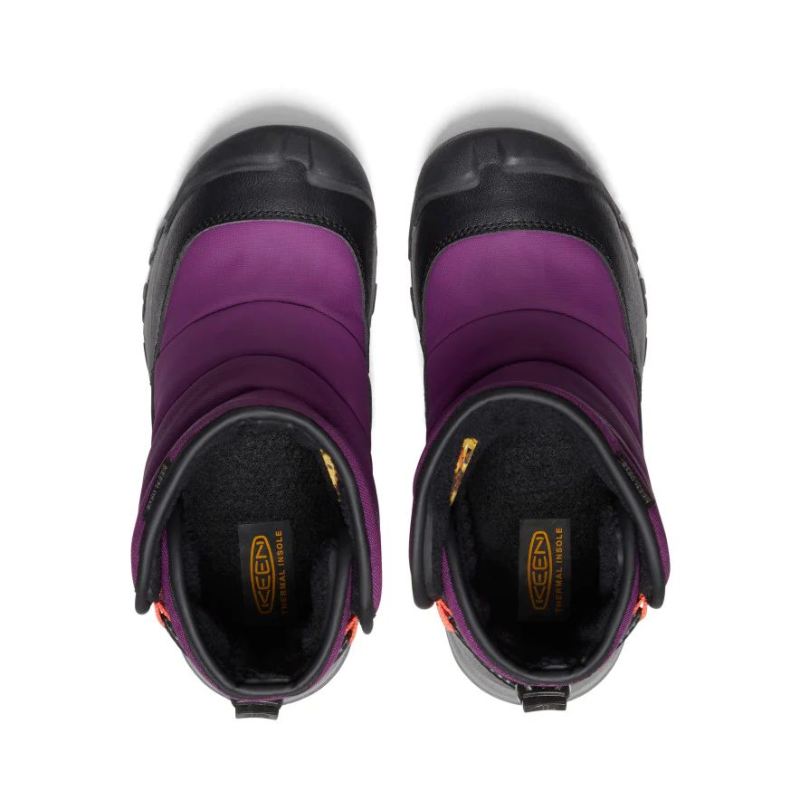 Neu Eingetroffen Keen Puffrider Waterproof Winterstiefel fur Jugendliche-Charisma/Orange