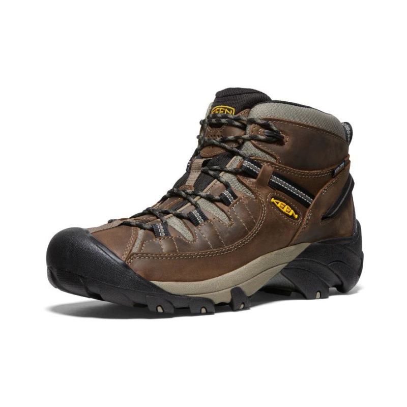 Neu Eingetroffen Keen Targhee II Waterproof Mid Wanderstiefel Fur Herren-Shitake/Brindle