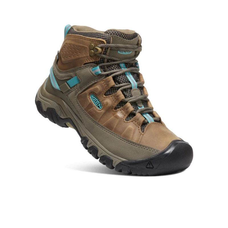 Neu Eingetroffen Keen Targhee III Waterproof Wanderstiefel fur Damen-Toasted Coconut/Porcelain