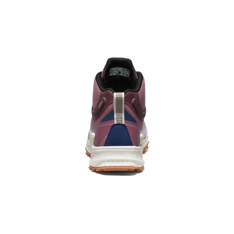 Neu Eingetroffen Keen Zionic Waterproof Wanderstiefel fur Damen-Nostalgia Rose/Peach Parfait