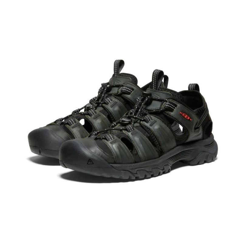 Neu Eingetroffen Keen Targhee III Sandalen fur Herren-Grey/Black