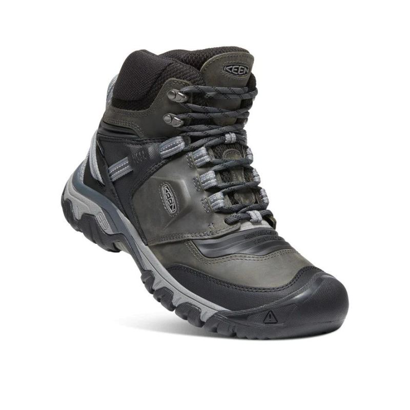 Neu Eingetroffen Keen Ridge Flex Waterproof Wanderstiefel fur Herren-Magnet/Black