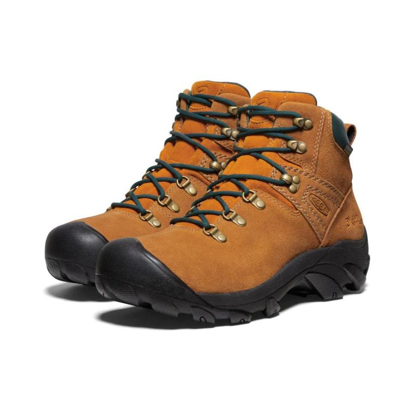 Neu Eingetroffen Keen Pyrenees Stiefel x Leave No Trace fur Herren-KEEN Maple/Marmalade