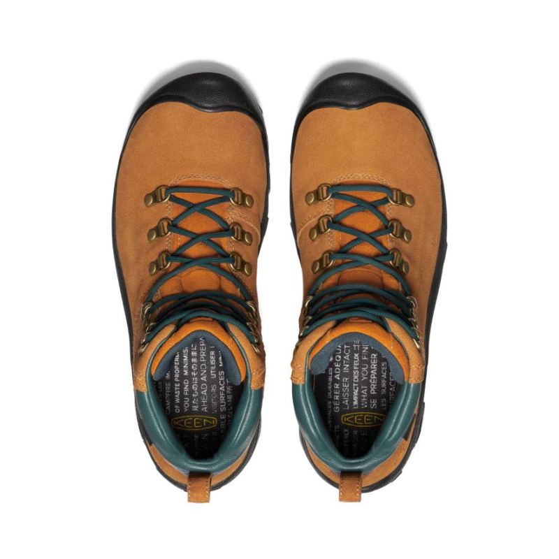 Neu Eingetroffen Keen Pyrenees Stiefel x Leave No Trace fur Herren-KEEN Maple/Marmalade