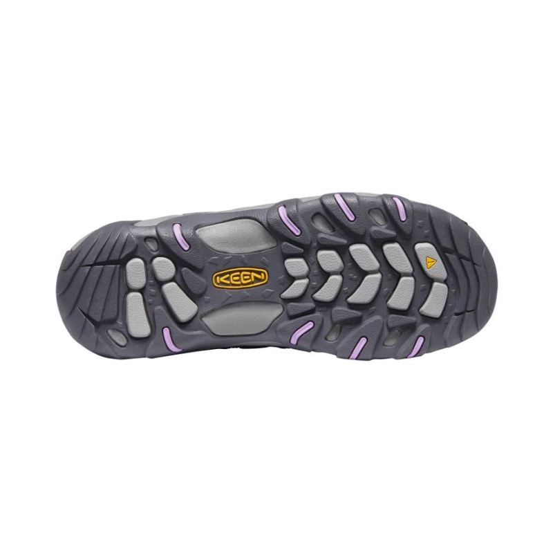 Neu Eingetroffen Keen Koven Waterproof Schuhe fur Damen-Steel Grey/African Violet