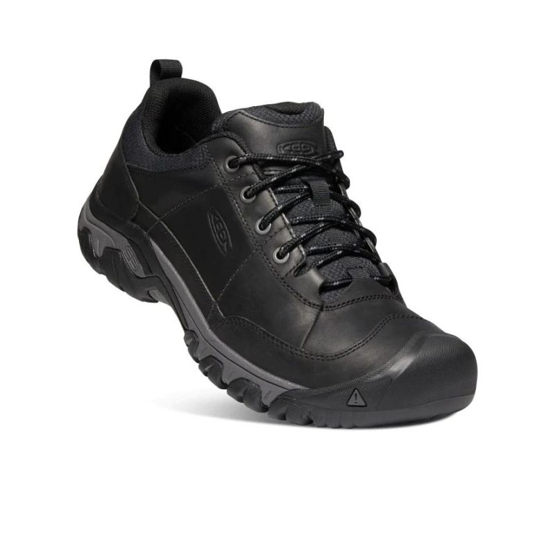 Neu Eingetroffen Keen Targhee III Oxford Freizeitschuhe fur Herren-Black/Magnet