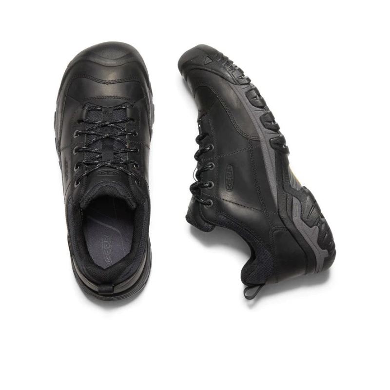 Neu Eingetroffen Keen Targhee III Oxford Freizeitschuhe fur Herren-Black/Magnet