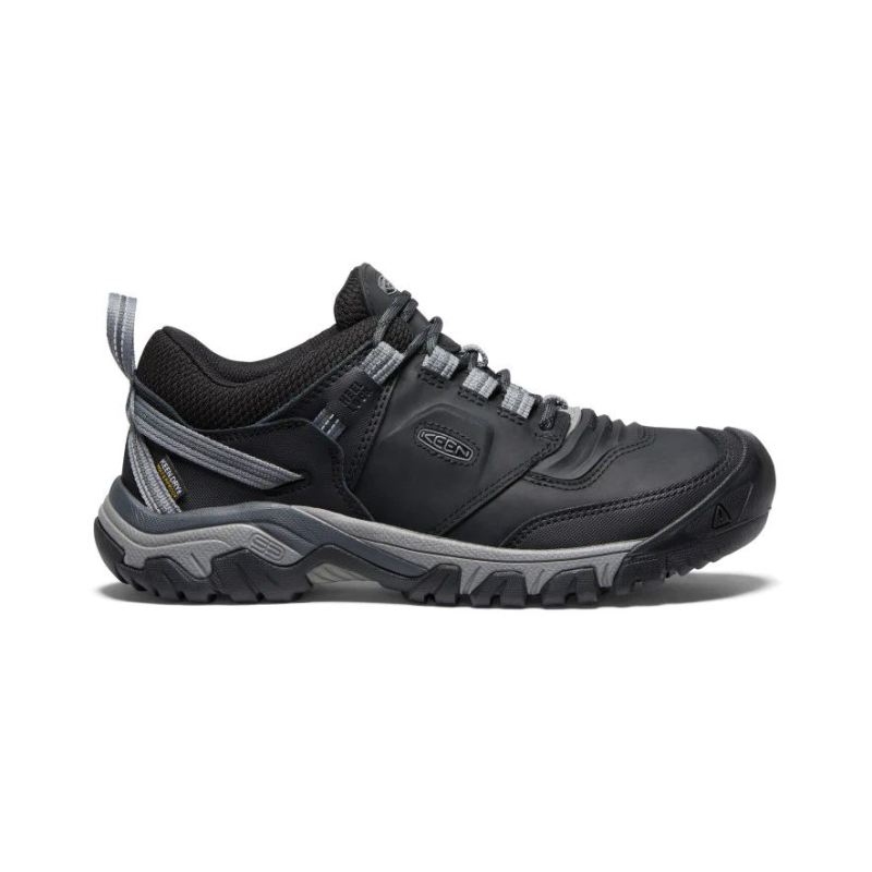 Neu Eingetroffen Keen Ridge Flex Waterproof Wanderschuhe fur Herren-Black/Magnet Neu Eingetroffen Keen Ridge Flex Waterproof Wanderschuhe fur Herren-Black/Magnet