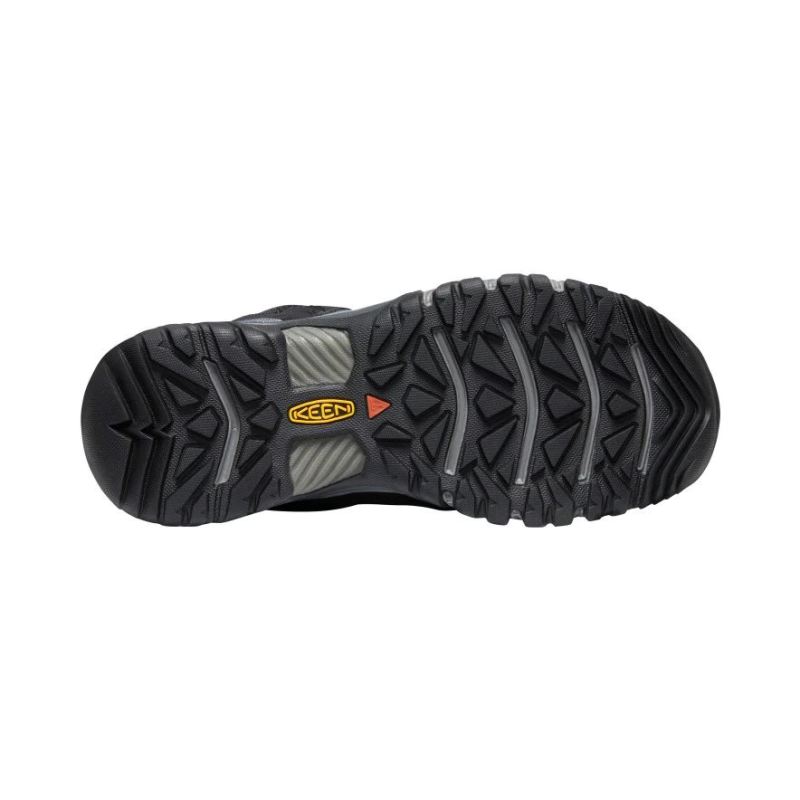 Neu Eingetroffen Keen Ridge Flex Waterproof Wanderschuhe fur Herren-Black/Magnet