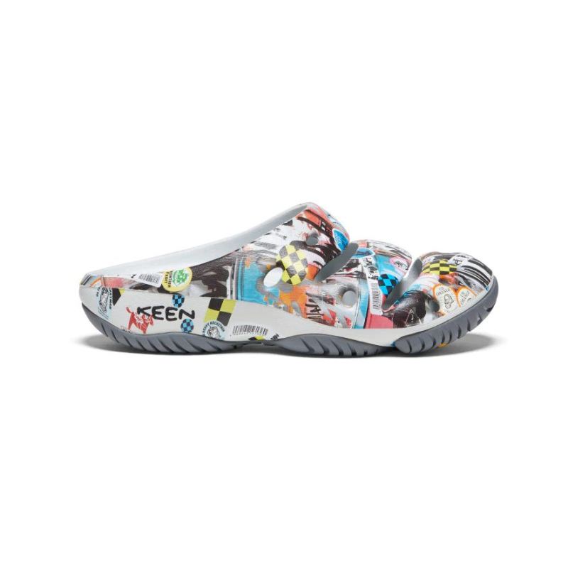 Neu Eingetroffen Keen Yogui Artsfull Clog x Ultra Heavy fur Herren-Silver Birch/Steel Grey