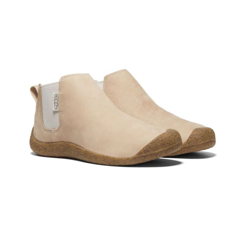 Neu Eingetroffen Keen Mosey Chelsea Lederstiefel fur Damen-Safari/Birch