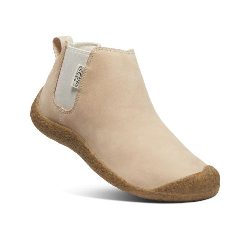 Neu Eingetroffen Keen Mosey Chelsea Lederstiefel fur Damen-Safari/Birch