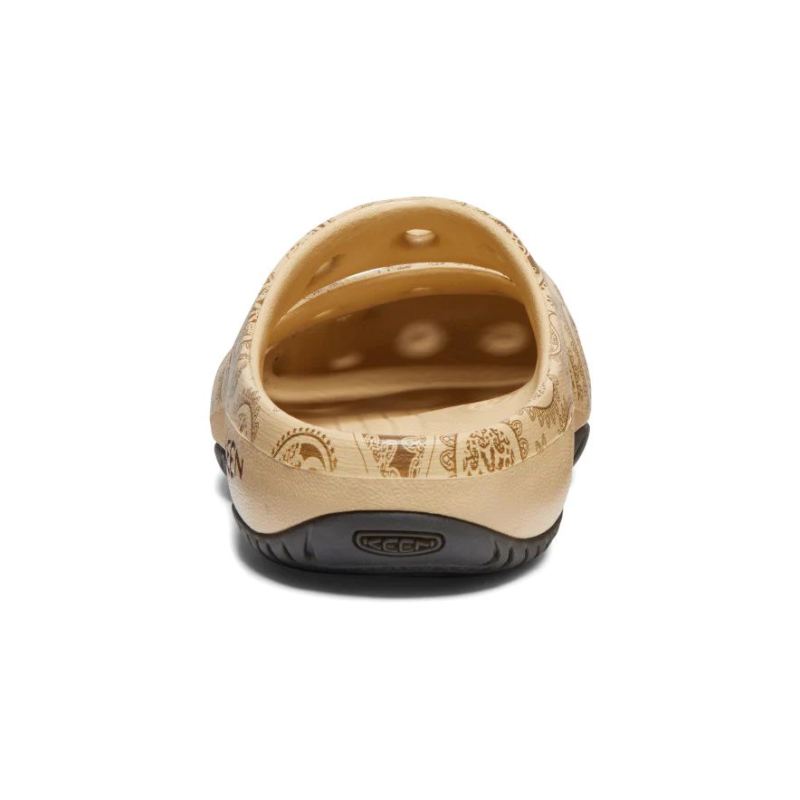 Neu Eingetroffen Keen Yogui Arts Clog x THC fur Damen-Caffe Latte Paisley
