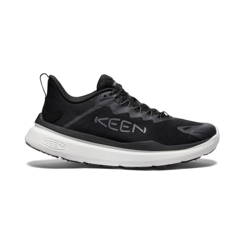 Neu Eingetroffen Keen WK450 Walking Schuh fur Herren-Black/Star White Neu Eingetroffen Keen WK450 Walking Schuh fur Herren-Black/Star White