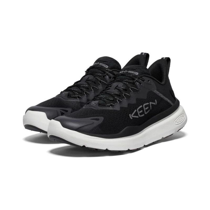 Neu Eingetroffen Keen WK450 Walking Schuh fur Herren-Black/Star White