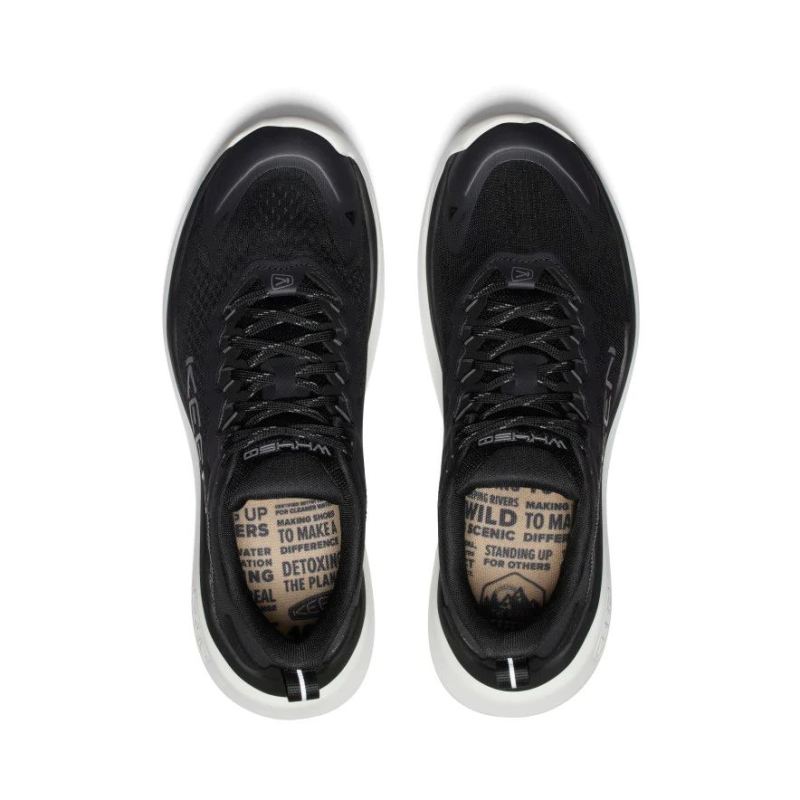 Neu Eingetroffen Keen WK450 Walking Schuh fur Herren-Black/Star White