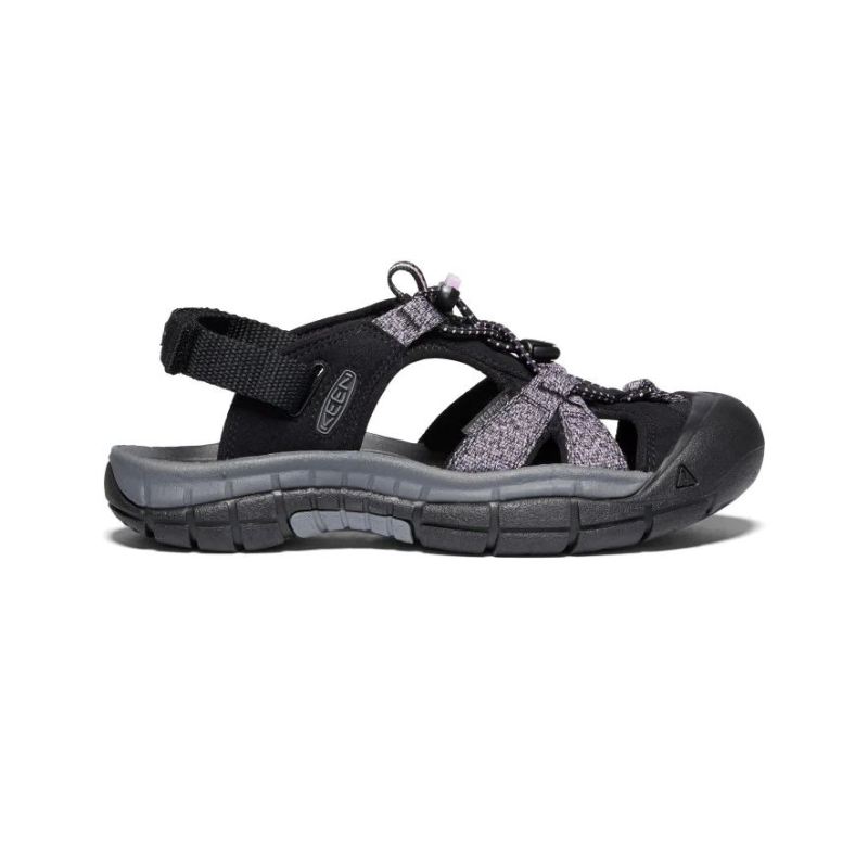 Neu Eingetroffen Keen Ravine H2 Sandalen fur Damen-Black/Dawn Pink