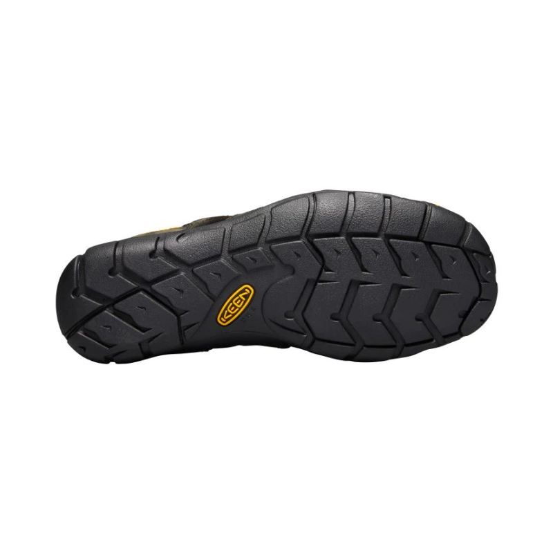 Neu Eingetroffen Keen Clearwater Leather CNX Sandale fur Herren-Magnet/Black
