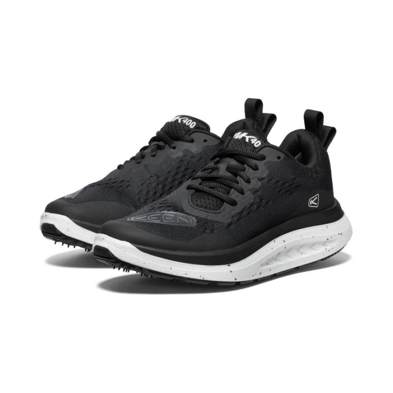 Neu Eingetroffen Keen WK400 Walkingschuh fur Damen-Black/White
