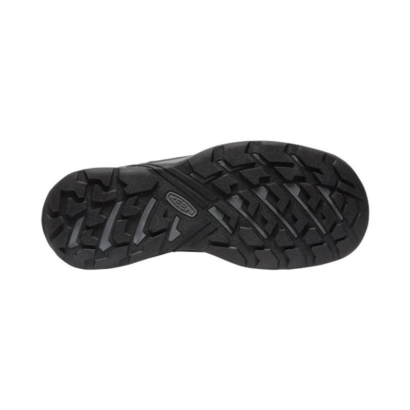 Neu Eingetroffen Keen Circadia Waterproof Wanderschuhe fur Herren-Black/Steel Grey