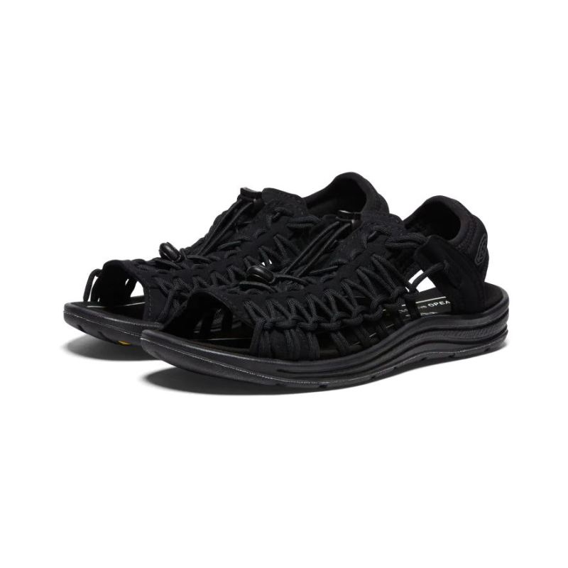 Neu Eingetroffen Keen Offene UNEEK II Sandalen fur Damen-Black/Black