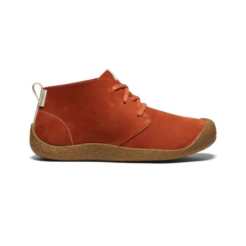 Neu Eingetroffen Keen Mosey Leder-Chukka fur Herren-Potters Clay/Birch