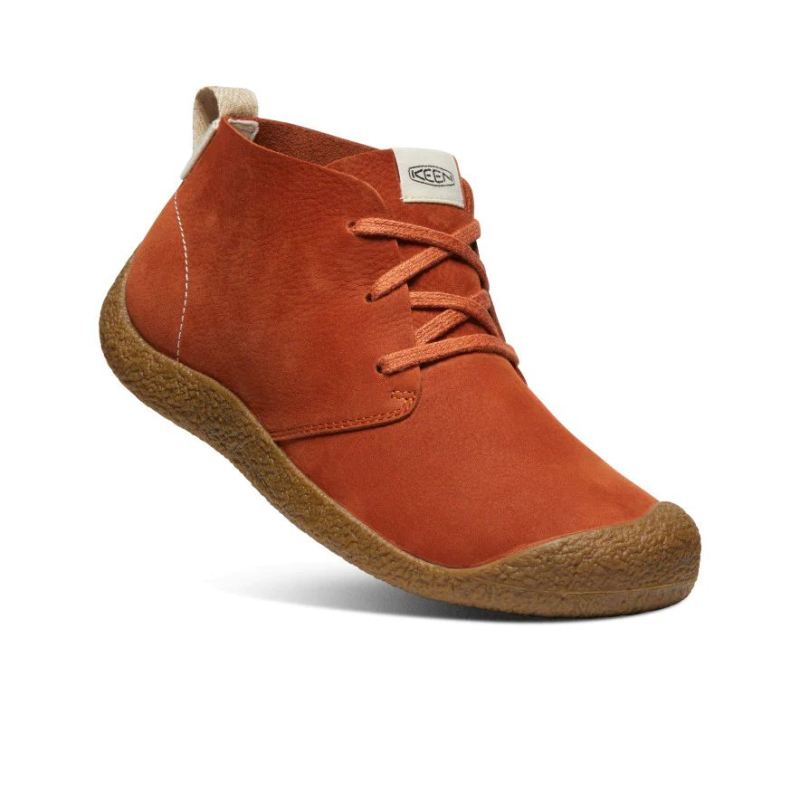 Neu Eingetroffen Keen Mosey Leder-Chukka fur Herren-Potters Clay/Birch