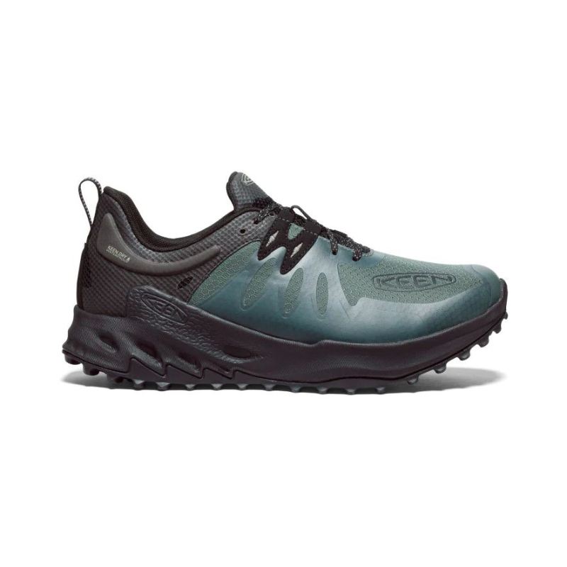 Neu Eingetroffen Keen Zionic Waterproof Wanderschuhe fur Herren-Dark Forest/Black