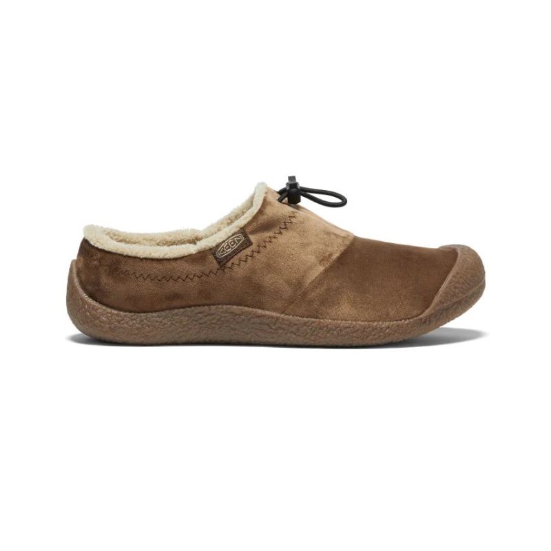 Neu Eingetroffen Keen Howser III Slide fur Damen-Dark Earth Velour