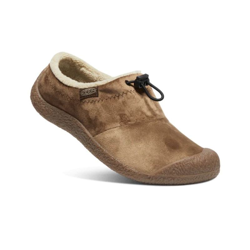 Neu Eingetroffen Keen Howser III Slide fur Damen-Dark Earth Velour