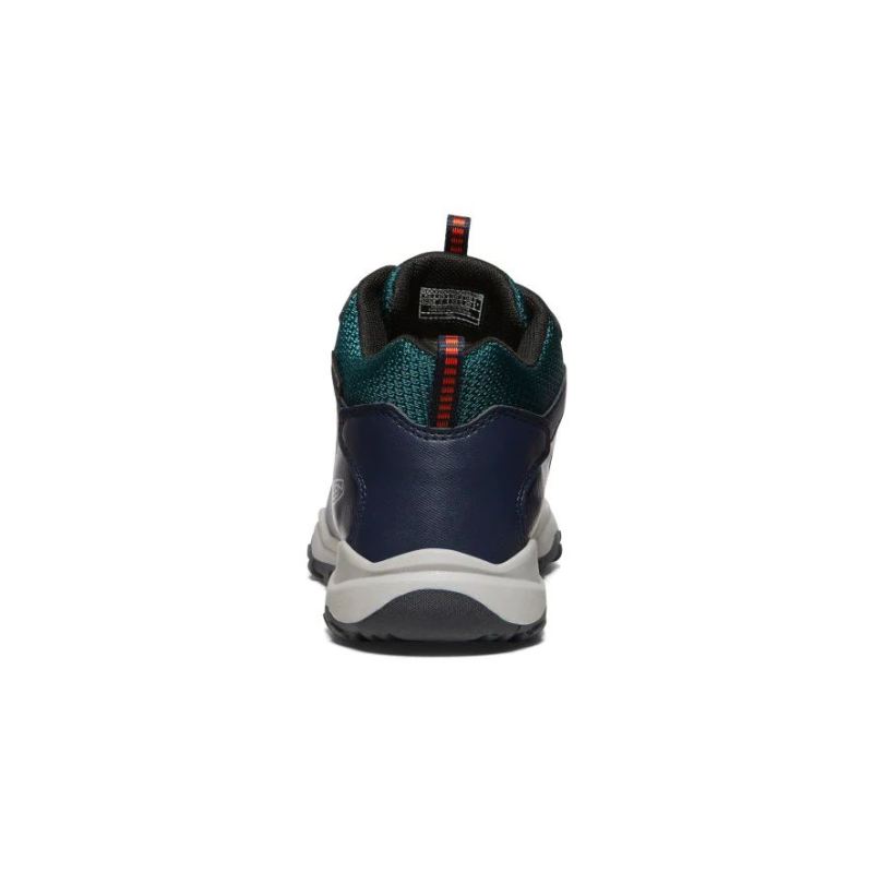 Neu Eingetroffen Keen Wanduro Waterproof Stiefel fur Jugendliche-Sky Captain/Sea Moss