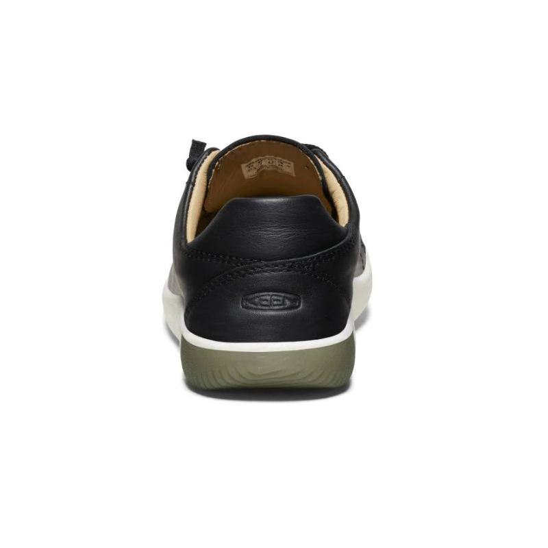 Neu Eingetroffen Keen KNX Ledersneaker fur Damen-Black/Star White