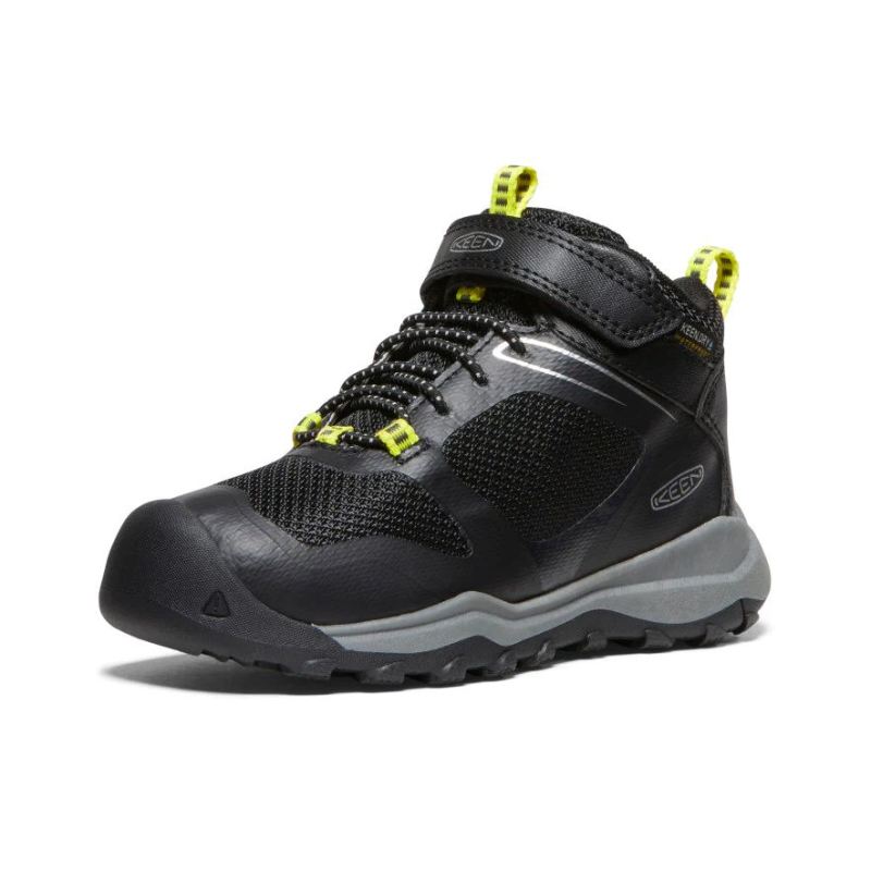 Neu Eingetroffen Keen Wanduro Wanduro Waterproofstiefel fur jungere Winder-Black/Silver