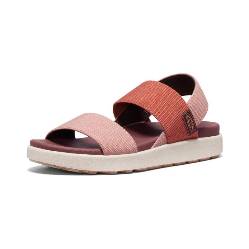 Neu Eingetroffen Keen Elle Riemensandalen fur Damen-Cork/Baked Clay