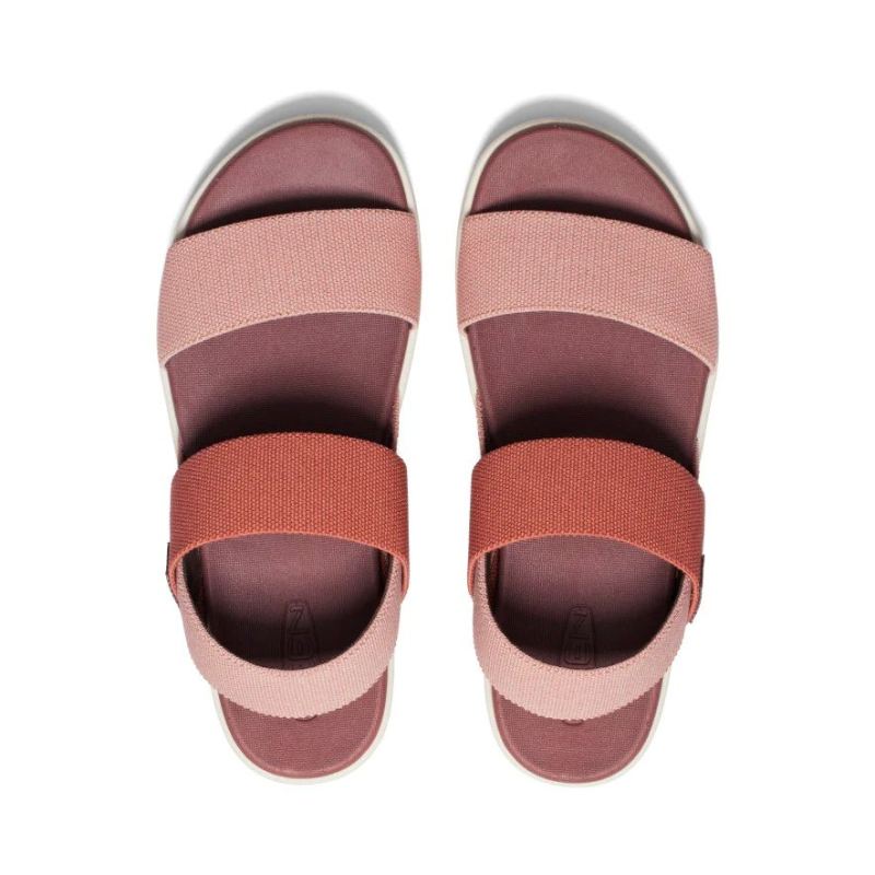 Neu Eingetroffen Keen Elle Riemensandalen fur Damen-Cork/Baked Clay