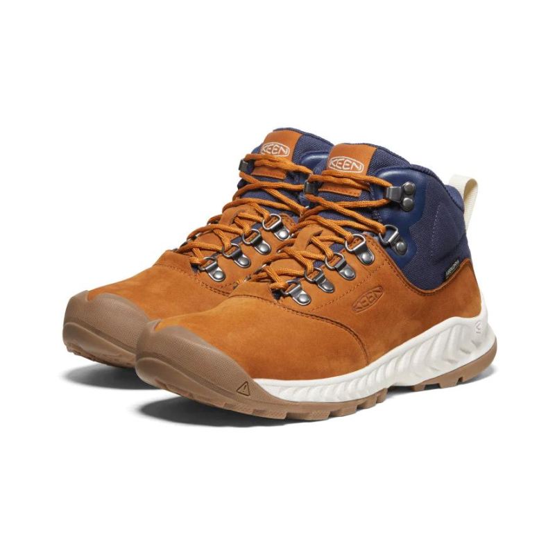 Neu Eingetroffen Keen NXIS Explorer Waterproof Stiefel fur Damen-KEEN Maple/Birch