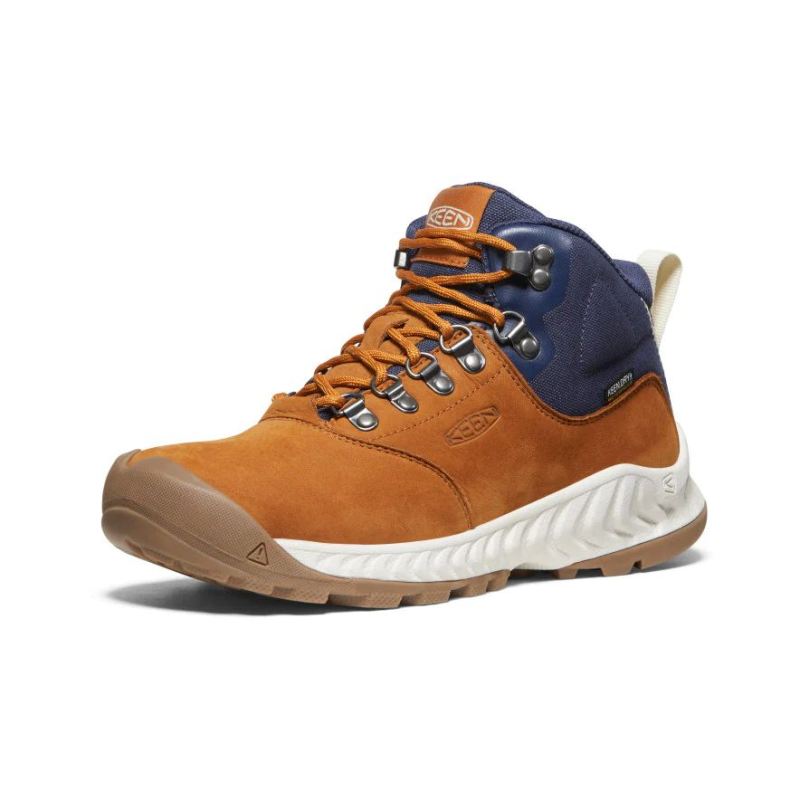 Neu Eingetroffen Keen NXIS Explorer Waterproof Stiefel fur Damen-KEEN Maple/Birch