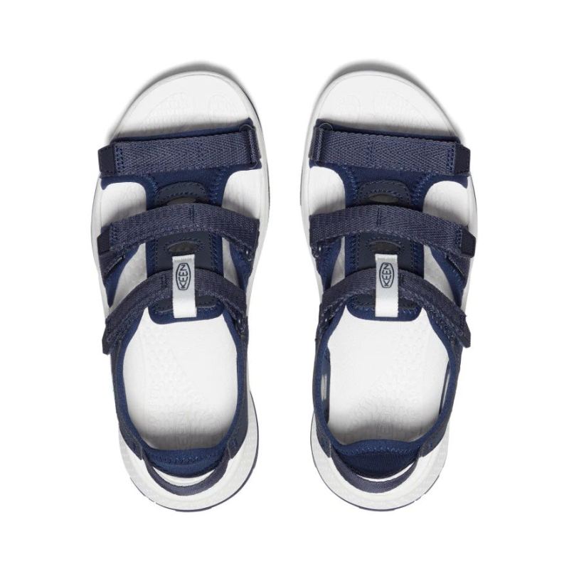 Neu Eingetroffen Keen Astoria West Open-Toe Sandalen fur Damen-Blue Nights/Black Iris