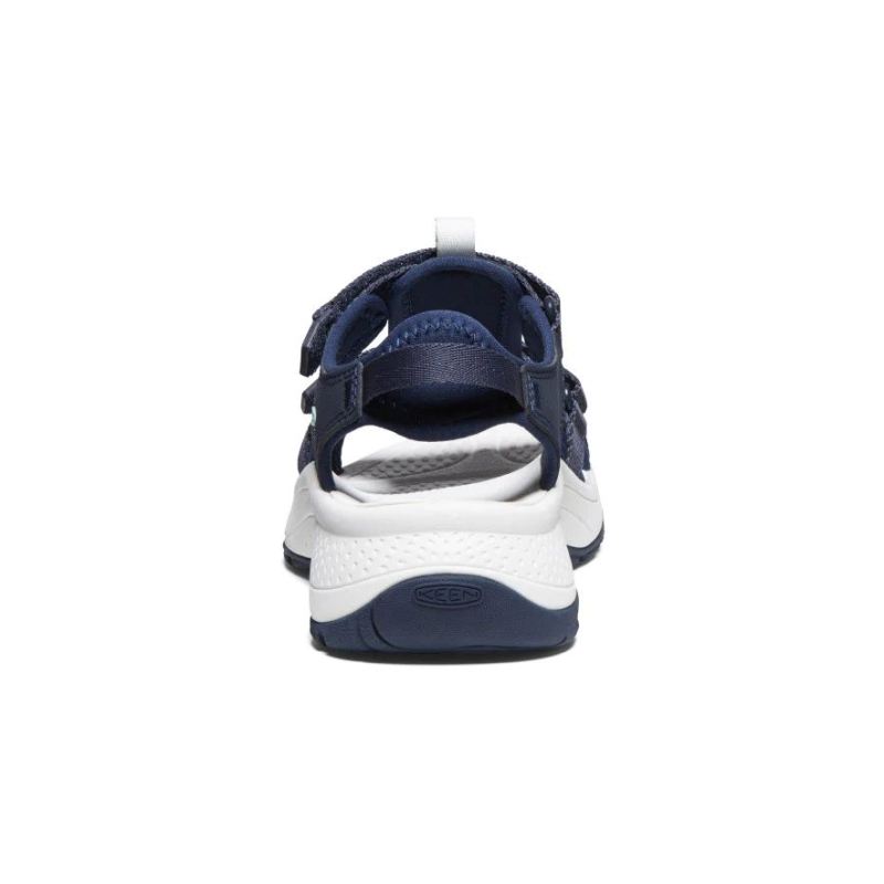 Neu Eingetroffen Keen Astoria West Open-Toe Sandalen fur Damen-Blue Nights/Black Iris