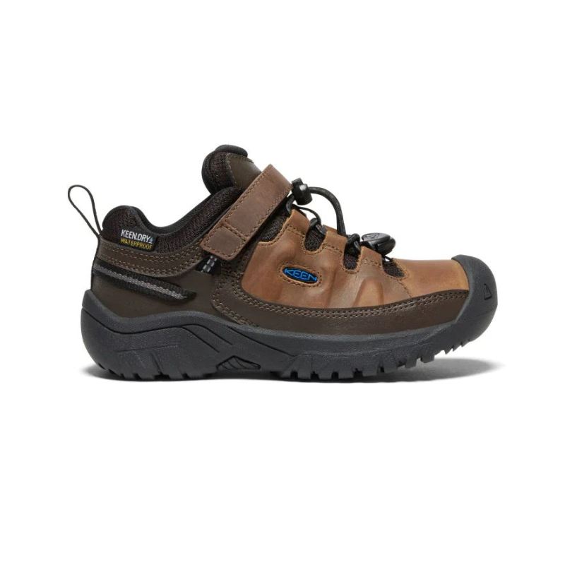 Neu Eingetroffen Keen Targhee Waterproof Schuhe fur jungere Kinder-Coffee Bean/Bison