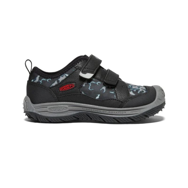 Neu Eingetroffen Keen Speed Hound fur jungere Kinder-Black/Camo