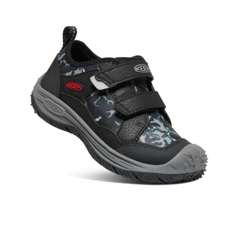 Neu Eingetroffen Keen Speed Hound fur jungere Kinder-Black/Camo