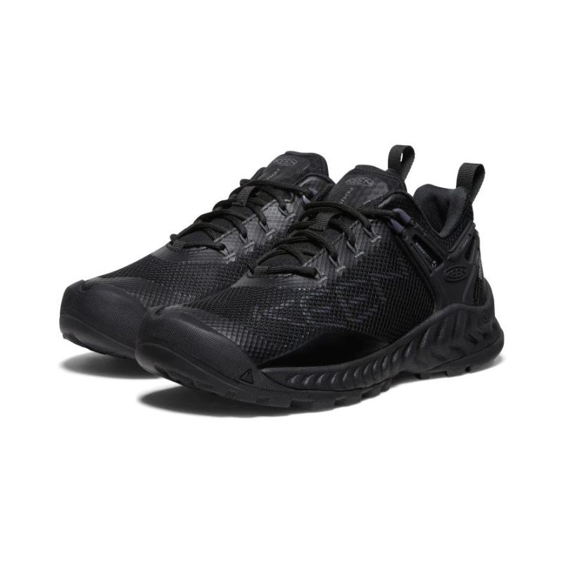 Neu Eingetroffen Keen NXIS EVO Waterproof Schuhe fur Damen-Black/Magnet