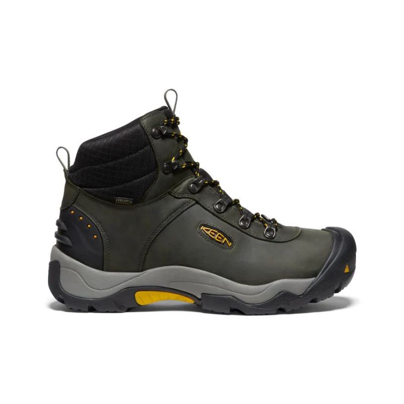 Neu Eingetroffen Keen Revel III Winter Waterproof Wanderstiefel fur Herren-Magnet/Tawny Olive Neu Eingetroffen Keen Revel III Winter Waterproof Wanderstiefel fur Herren-Magnet/Tawny Olive