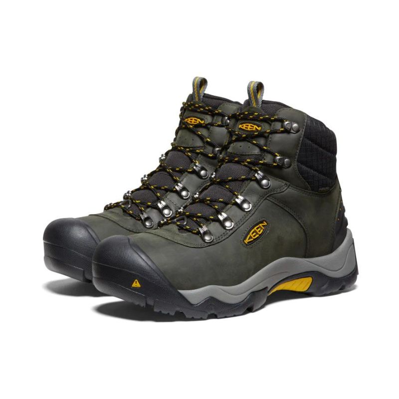 Neu Eingetroffen Keen Revel III Winter Waterproof Wanderstiefel fur Herren-Magnet/Tawny Olive