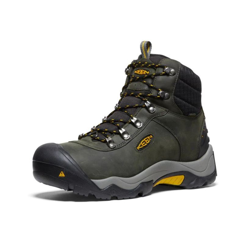 Neu Eingetroffen Keen Revel III Winter Waterproof Wanderstiefel fur Herren-Magnet/Tawny Olive