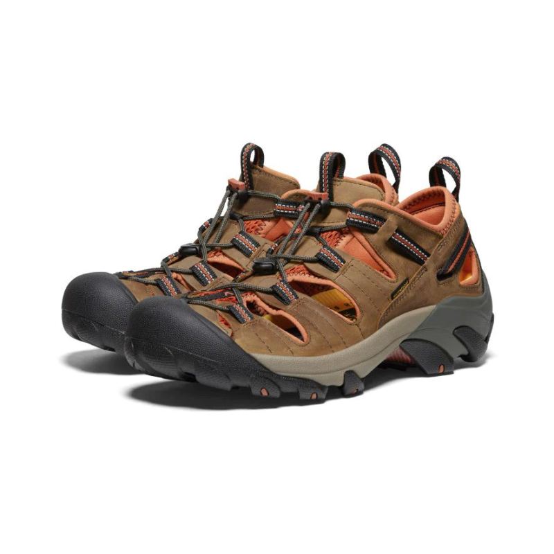 Neu Eingetroffen Keen Arroyo II fur Herren-Black Olive/Bombay Brown