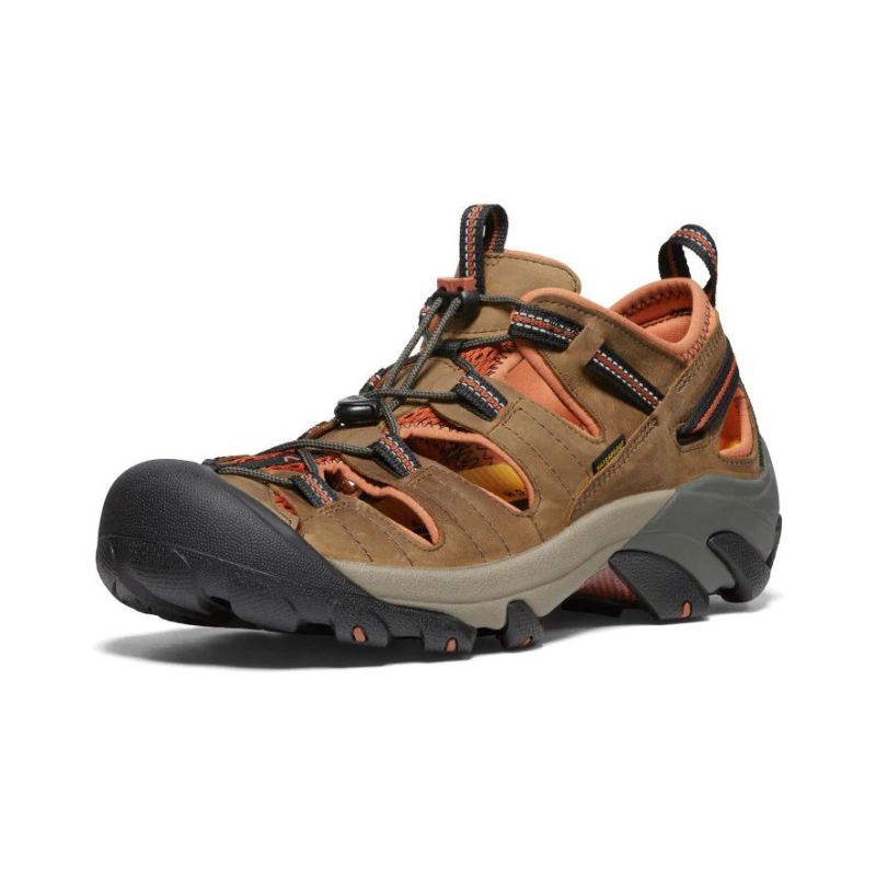 Neu Eingetroffen Keen Arroyo II fur Herren-Black Olive/Bombay Brown